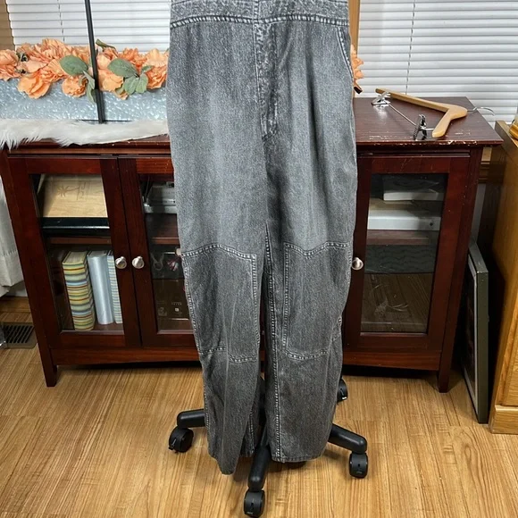 rag & bone Liquid Miramar Overall Size M - the popular "sweatpants jeans" - Picture 3 of 12